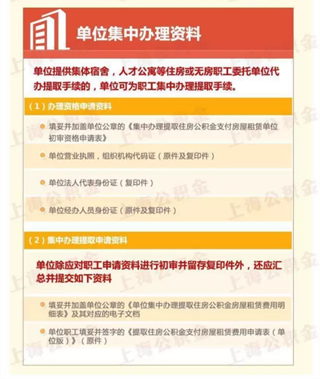 上海如何办理公积金租房提取？